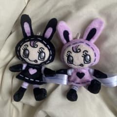 メゾピアノ ベリエちゃんぬいぐるみセット（黒・ピンク）平成 - メルカリ