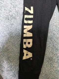 ZUMBA フィットネスパンツ ブラックМサイズのサムネイル