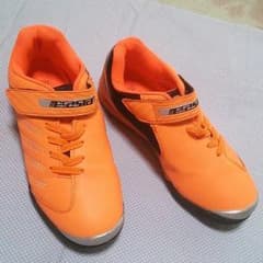 ほぼ新品☆彡　蛍光オレンジスニーカーのサムネイル