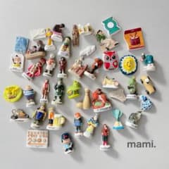 フェーヴ 特別セット④ 43個 フランス フェーブ ミニチュア陶器 f-4508