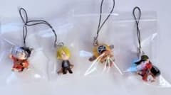 ONE PIECE 피겨 스트랩 4점 세트