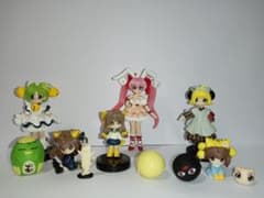 デ・ジ・キャラット　フィギュア　6種類セット(破損有り) デ・ジ・キャラット フィギュア 6種類セット(破損有り) - メルカリ