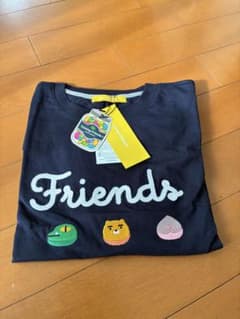Friends 자수 T셔츠 네이비 S(한국제)