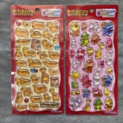 たべっ子どうぶつ チェリジェムステッカー 2種 - メルカリ