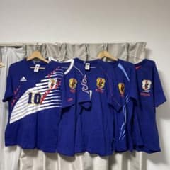 日本代表 歴代ユニTシャツ5枚セット 非売品 ビンテージ 日本代表 歴代ユニTシャツ5枚セット 非売品 ビンテージ - メルカリ