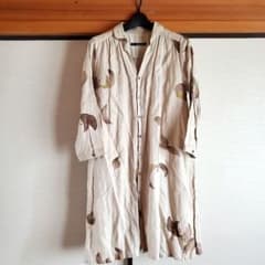 パラスパレス 花柄 シャツワンピースのサムネイル