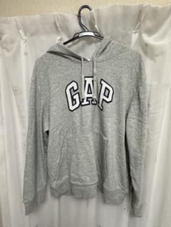 GAP ロゴ プルオーバー パーカー グレーのサムネイル