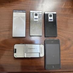 iPhone, docomo 접이식 휴대 전화 Cyber-shot 등 각종.