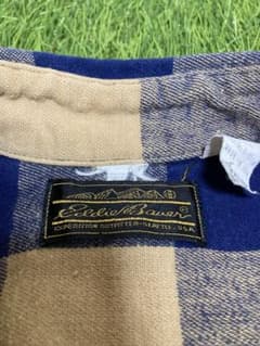 Thumbnail of ビンテージ　ネルシャツ　Eddie Bauer マチ　エディバウアー　チンスト
