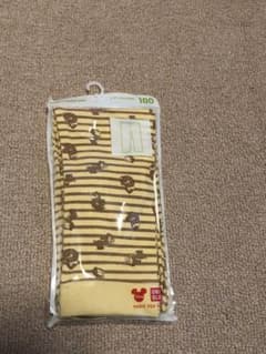 《新品未使用》ユニクロ   レギンス  チップとデール10分丈  100cmのサムネイル