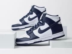 NIKE DUNK HIGH "CHAMPIONSHIP NAVY"のサムネイル