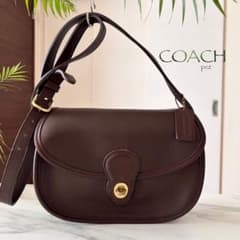 極美品 COACH オールドコーチ 9954 レザーショルダーバッグ - メルカリ