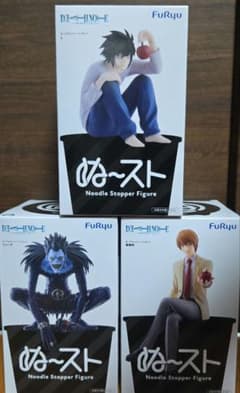 DEATH NOTE ぬどる 스토퍼 피겨 3종 세트