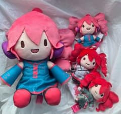 重音テト　ふわぷち　Mぬいぐるみ　ぬいぐるみ　4点セット 重音テト ふわぷち 4種セット - メルカリ