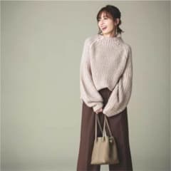 カシェック ローゲージボリュームニットのサムネイル