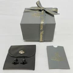 Vivienne Westwood レディース ピアス REINA ブラックのサムネイル