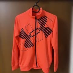 UNDER ARMOUR ジャージ　蛍光オレンジ　上着のサムネイル