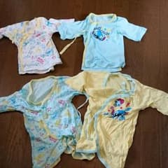 新生児 肌着 長肌着と短肌着セット スティッチのサムネイル