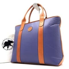 極美品✨ハンティングワールド 特大トートバッグ 大容量 肩掛け可 バチュークロス 未使用に近い】ハンティングワールド トートバッグ バチュー