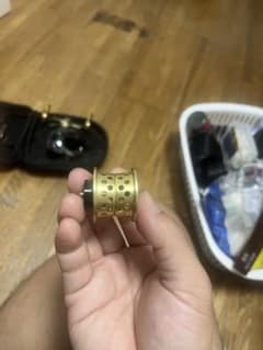 DAIWA 24 STEEZ SV TW用 軽量カスタムスプール ゴールドのサムネイル