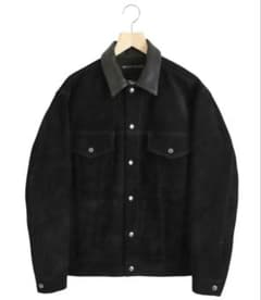 WACKO MARIA SUEDE LEATHER TRUCKER JACKET - メルカリ