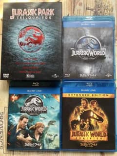DVD Blu-ray 쥬라식 파크 + 쥬라식 월드 전 6 작품