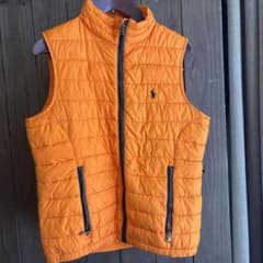 POLO RALPH LAUREN キッズ 中綿ベスト オレンジのサムネイル