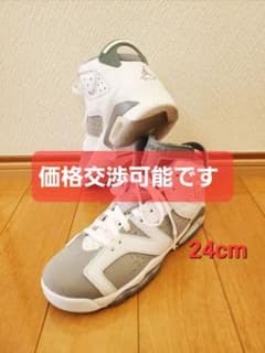 ナイキ エアジョーダン6レトロ クールグレー 24.0cmのサムネイル