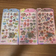 パワーパフガールズ　うるちゅるポップシール　3枚セットのサムネイル