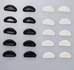 メガネ 鼻パッド シール  5組黒のサムネイル