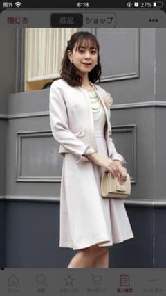 値下げ！ワンピース スーツ フォーマルスーツのサムネイル