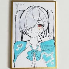 NIKKE ニケ シンデレラ 手描きイラスト 色紙 - メルカリ