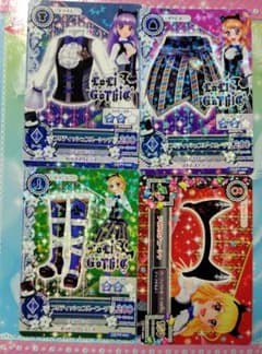 アイカツ ブリティッシュブルーコーデ・デビルカチューシャ 4枚セットのサムネイル