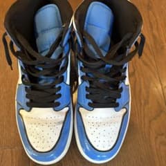 NIKE AIR JORDAN 1 MID ブルー ホワイトのサムネイル