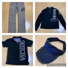 中古　GOTCHA GOLF ゴルフウェア　セット　メンズのサムネイル