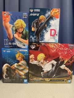 ワンピース 一番くじ サンジ 4点セット！のサムネイル