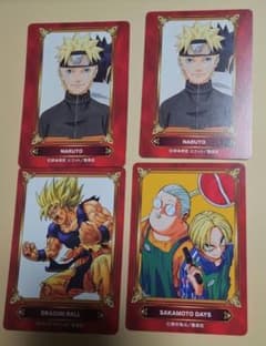 アニメイト ジャンプフェア 特典 NARUTO サカモトデイズ