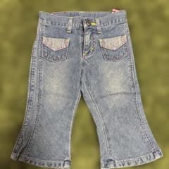SOMETHING デニム ハーフパンツ キッズのサムネイル