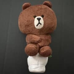 LINE FRIENDS ブラウン ぬいぐるみ マスコットのサムネイル