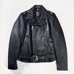 schott 611UST サイズ38 ワンスター Wライダース ブラック - メルカリ