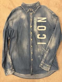 DSQUARED2 デニムシャツ ICON 48 - メルカリ