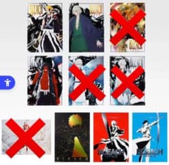 BLEACH 千年血戦篇 ポスター 6枚セット