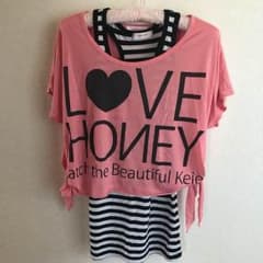 Tシャツ♥タンクトップのセットです♥レッスン着などに♥のサムネイル