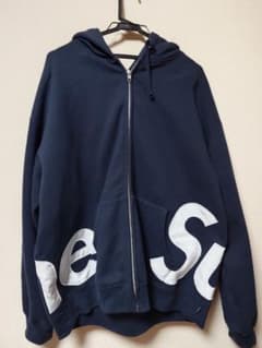 Supreme ジップアップパーカー ネイビー　XLのサムネイル