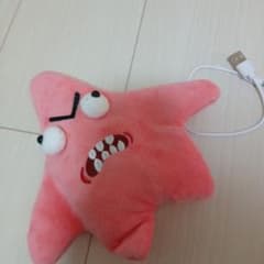 USB接続 星型ぬいぐるみ ピンクのサムネイル