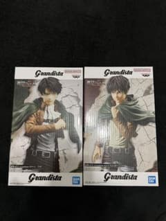 BANDAI Grandista リヴァイ フィギュア 2体セットのサムネイル