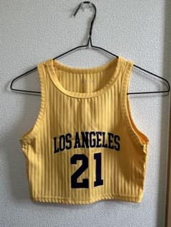 LOS ANGELES 21 クロップドタンクトップのサムネイル