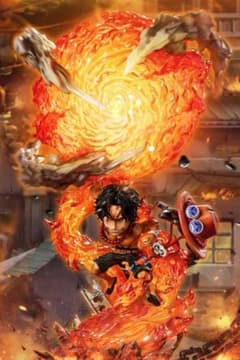 ONE PIECE 원피스 에이스 [염제] 차고 키트 피규어