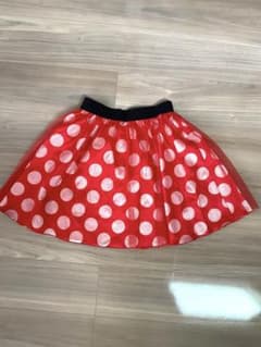 Disneyパーク内購入　ミニーちゃんスカート　コスプレのサムネイル