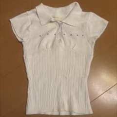 andmary Lindsay logo tops ivory 正規品のサムネイル